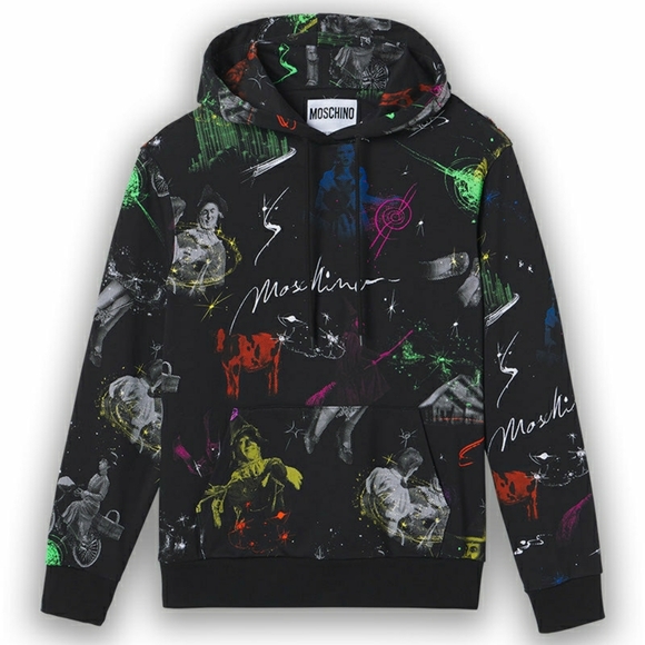 Moschino® x The Wizard of Oz™ All Over Print HoodieLarge